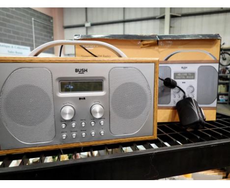 Boxed Bush stereo DAB/FM radio. All electrical items in this lot have been PAT tested for safety and have passed. This does n