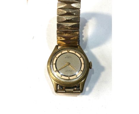 Vintage Stowa Parat  17 jewel gents wristwatch manual wind the watch is ticking but no warranty given 