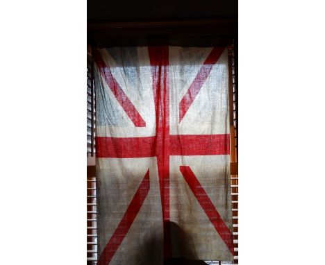 *Item to be collected from Friargate, Derby*A Union Jack flag, approx 141cm x 92cmCondition - wear and tear commensurate with