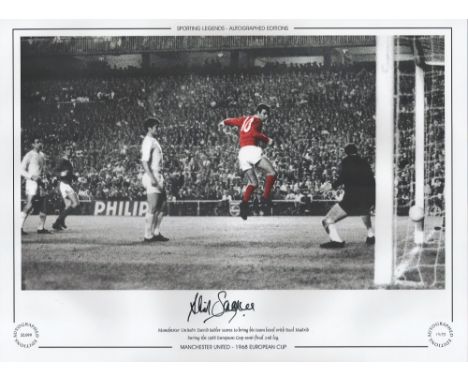David Sadler 16x12 inch hand signed colourised, Black and white photo, Autographed Editions, Limited Edition. Photo Shows the