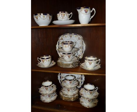 A thirty piece Standard China tea service