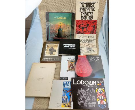 GRAHAM SUTHERLAND - Apollinaire Le Bestiaire 1979; FUTURISMO 1909 - 1919, 1972, other art books
