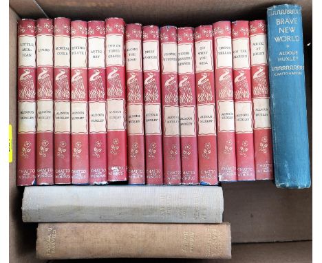 HUXLEY (Aldous) - Brave New World, First Edition, 1932, worn and others by the same author 