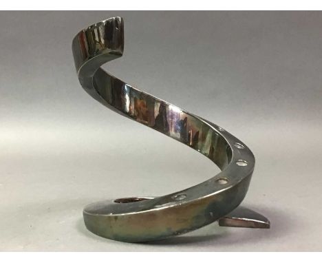 SILVER PLATED CANDLE HOLDER AND OTHER ITEMS  the candle holder Dansk design