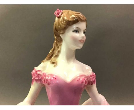 ROYAL WORCESTER FIGURE OF GRACE AND FIVE OTHER ROYAL WORCESTER FIGURES all of Limited EditionQty: 6Lot is in good condition, 