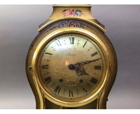 REPRODUCTION BRACKET CLOCK AND A SLOT MACHINE TOY the bracket clock of 19th century French design, along with a 'One Armed Ba