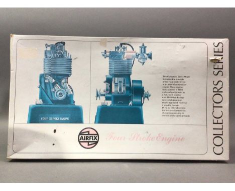 AIRFIX FOUR-STROKE ENGINE KIT AND FURTHER RELATED ITEMS boxed, together with a Lego 870 Special Motor (for Technical Sets, bo