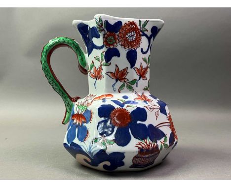 CHARLOTTE RHEAD JUG AND OTHER JUGS including Ironstone and Kensington examples