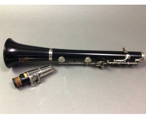 BOOSEY &amp; HAWKES OF LONDON CLARINET 20TH CENTURY marked for Boosey &amp; Hawkes of London, complete with instrument care i