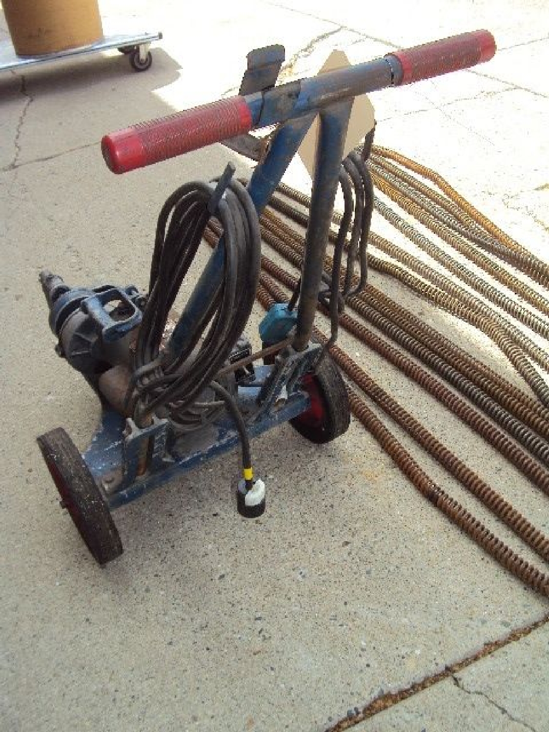 Electric Eel Model C Sewer & Drain Cleaner Snake with (10) 10’ Cable