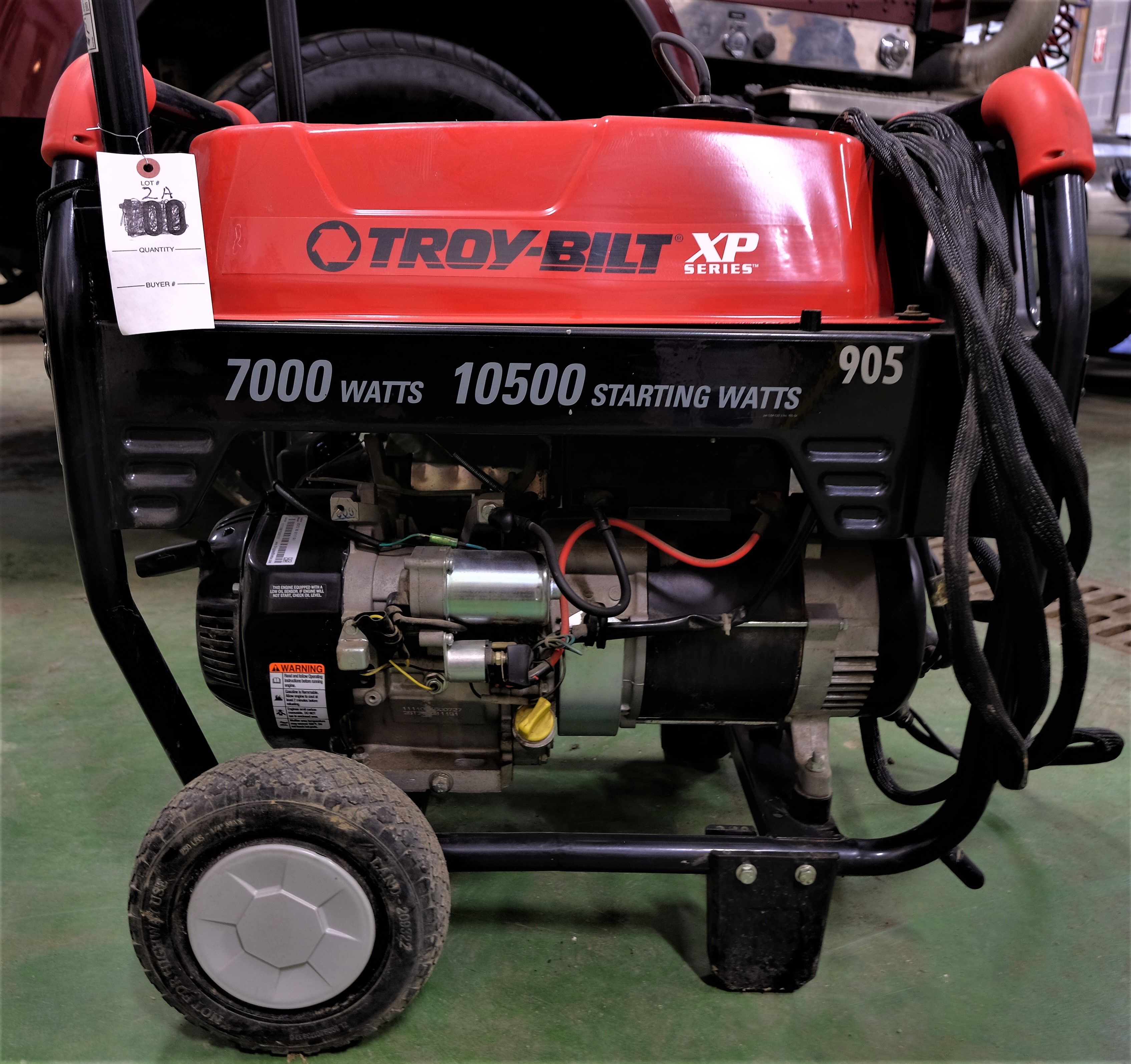 TroyBilt XP Generator (2012) 1019415248 7000 watts, 10500 starting