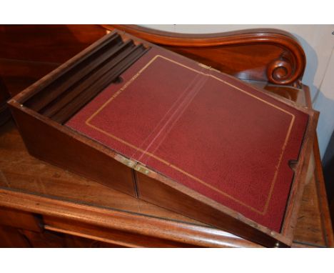 A stained wood metre de chais for Remy Martin Cognac, with fitted interior, 15cm high x 34.5cm wide