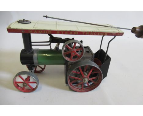 Mamod steam traction engine, some rusting and paint loss, P