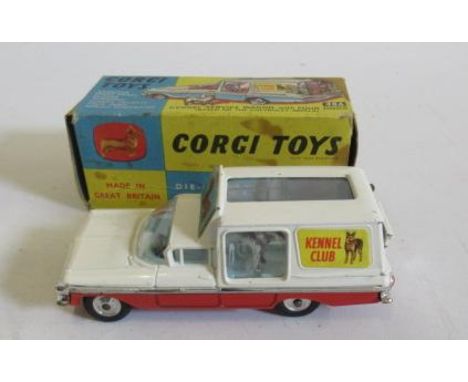 Corgi 486 Kennel Club Service Wagon (one dog missing), box P, vehicle F