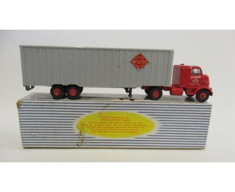 Dinky 948 McLean Tractor and trailer, box AF, model F