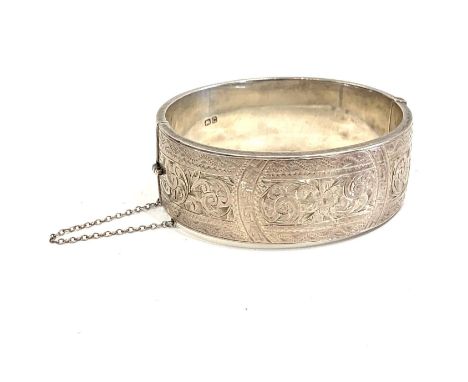 Vintage smith &amp; pepper silver bangle 
