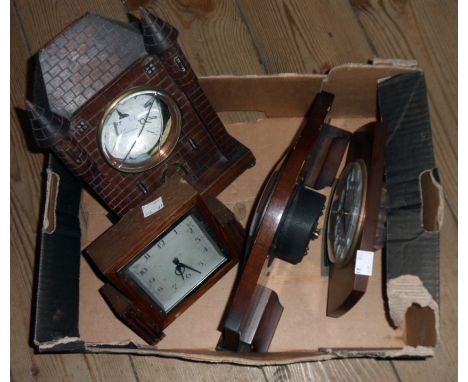 A vintage Smiths timepiece - sold with three others