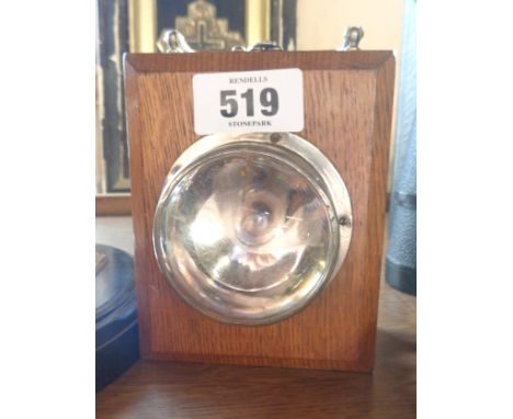 A vintage Eveready bull's-eye hand lamp