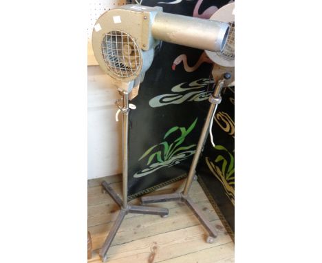 A vintage SImpsons of Langley Turbojet industrial dog grooming dryer stand - no plug
