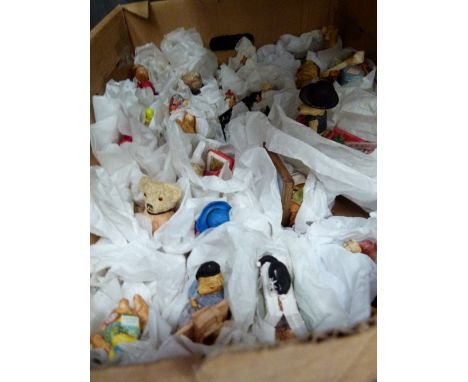 Boxed collection of Colour Box Club ceramic bears