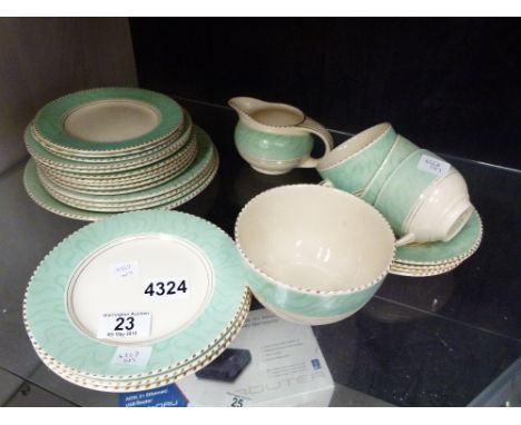 Burleigh ware tea service, reg no 16691