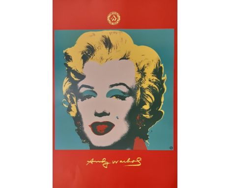 Andy Warhol - Offset Lithographs titled ‘Marilyn -Orange shot on white background’ 60 x 90 Edition of 2000 Printed and publis