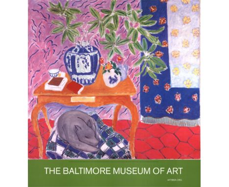 Matisse - Vintage Exhibition Poster for Baltimore Museum of Art, 87 x 66 cm, unframed