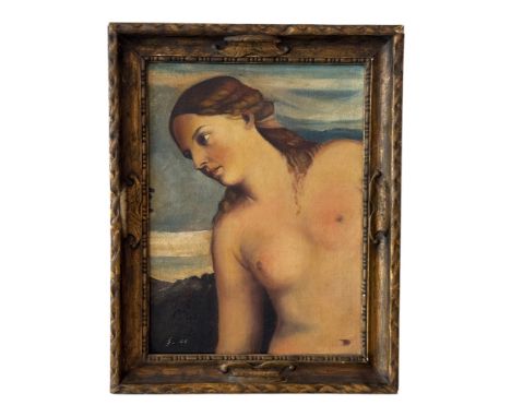 After Titian (1485-1576) - Detail from 'Amor Sacro e Amor Profano' (Sacred and Profane Love), c.early 20th century, oil on ca