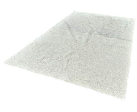 A Zara cream wool rug 296 x 196 cm 