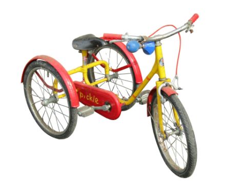 A vintage Pashley Pickle child's tricycle 
