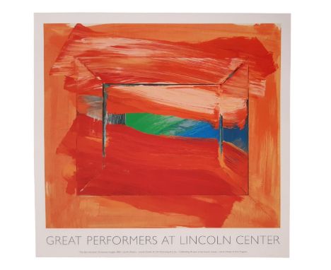 Howard Hodgkin - Serigraph titled ‘The Sky's the Limit', 77 x 84 cm. Edition of 500. Published by The Lincoln Centre in 2003