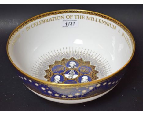 A Spode Millennium punch bowl, no.1267