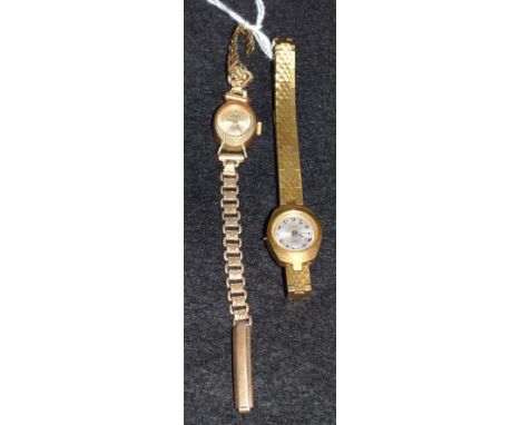 An Omega lady's watch; another, Rotary (2)
