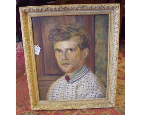 Ben Buxton (20th century)Portrait seated manSigned oil on canvas, 45 cm x 37 cm