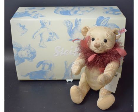 A Steiff teddy bear, Grace, 035265, boxed with label en-suite