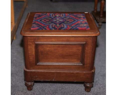 Victorian mahogany commode