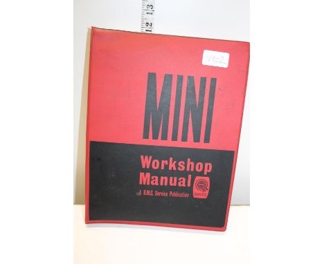A vintage mini car workshop manual 