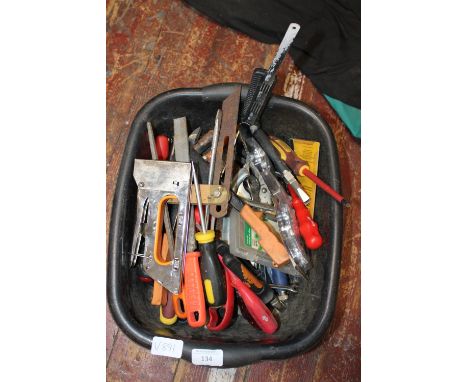 A job lot of assorted tools 'no postage available' 