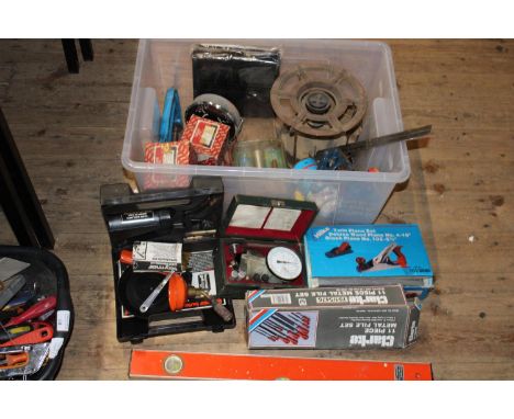 A job lot of assorted tools and auto motive parts. Postage unavailable 