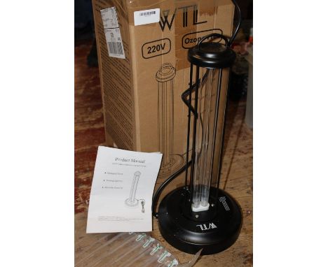 A boxed ultra violet germicidal lamp 