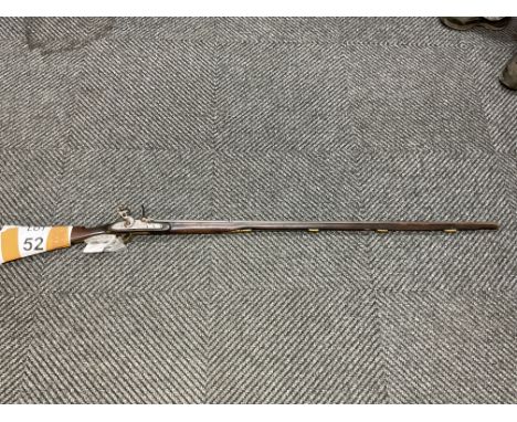 Very Nice Flint Lock Rifle Indian Army
*Always make sure that you read the important information before bidding*
&nbsp;
PS