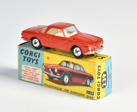 Corgi Toys, Karman Ghia, England, 1:43, Druckguss, min. LM, Okt. Z 2+, Z 2