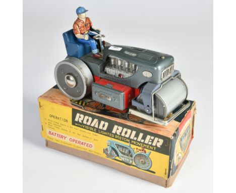 TN Nomura, Road Roller, Japan, 27 cm, Blech, LM, Okt, Z 2-