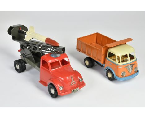 Gama, LKW &amp; Seidel, Raketentransporter, W.-Germany, Blech/GemBw, min. LM, Z 2