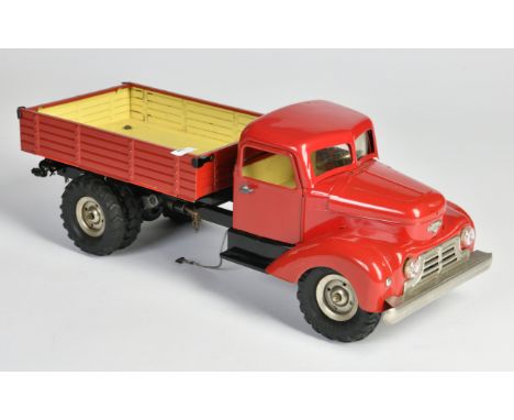 Gama, Lkw 501, W.-Germany, 37 cm, Blech, min. LM, Zinkfraß an der Kardanwelle, Z 2+