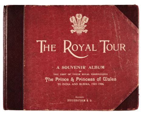 * India. Souvenir Album Descriptive of the Indian Tour of their Royal Highnesses the Prince and Princess of Wales, November 1