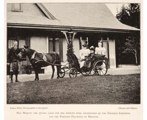 Cooke (John H). The Diamond Jubilee in Chesire, Mackie &amp; Co, 1899, black and white frontispiece after photograph, black a