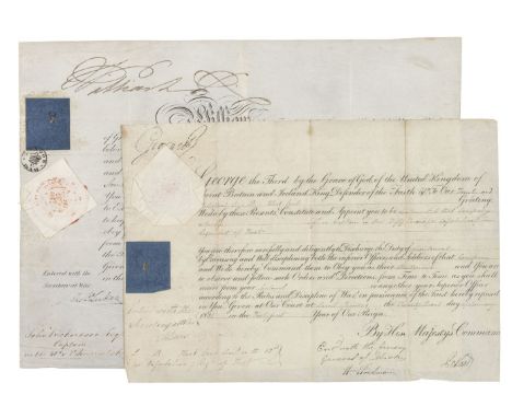 * George III (1738-1820). King of Great Britain and Ireland, 1760-1820. Document Signed, 'George R', St James's, 22 January 1