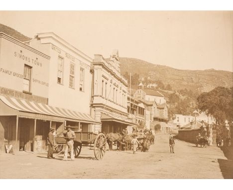 * Second Boer War. A series of 23 photographs from the Simonstown area, 1899-1900, gelatin silver prints, images 15.5 x 21.5 