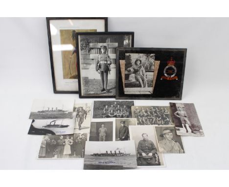 Military photographs, Army, Navy and RAF subjects 